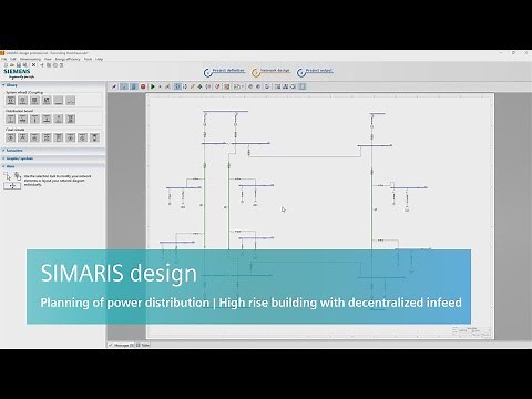 Planning a decentralized infeed with SIMARIS design