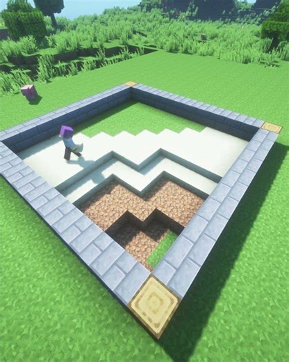 Minecraft turtle enclosure🐢