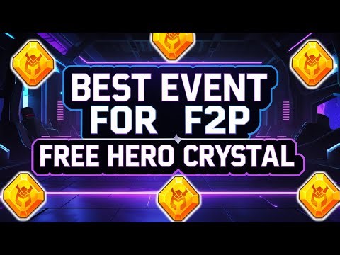 BEST EVENT FOR F2P 🔥FREE HERO CRYSTAL 🔥CASTLE CLASH