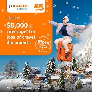 14K views · 729 reactions | Planning your year-end getaway or already dreaming of 2026 adventures? Enjoy 20% off Yearly Travel Insurance from now till 31 Dec 2025 09:00 hrs!麟With just one activation, enjoy comprehensive coverage for all your trips, all-year round! Promo & policy Ts&Cs apply. Protected up to specified limits by SDIC. | Income | Facebook