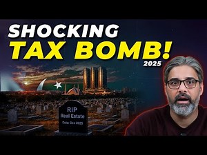 🔥 Pakistan Real Estate CRASH Coming in 2025? | FBR’s New Valuation Rates Explained