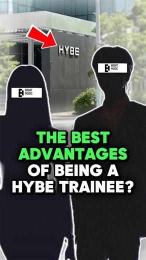 The Surprising Benefits of HYBE Trainee Life?! #kpop #kpopidol #kpopedit
