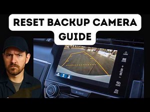 How To Reset a Car Backup Camera (Black Screen, Frozen & No Signal Fix)