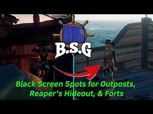 Black Screen Locations for Outposts, Forts, & Reaper's Hideout
