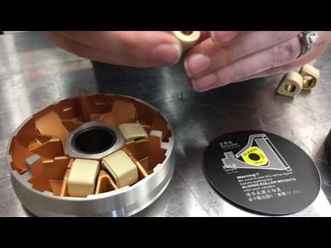 How to install Dr. Pulley variator slider weights