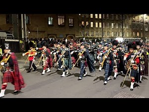 'The Black Bear' & 'Scotland The Brave' | Royal Edinburgh Military 2025 March Out on 5 August