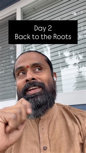Dr.Sri Soham (Raghavendra Gowd MC) on Instagram: "Day 2 - Back to the Roots"