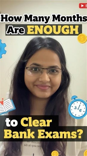 How Many Months Are ENOUGH to Clear Bank Exams? #shorts #bankexampreparation #bankexam