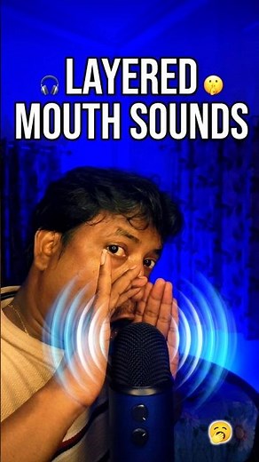 Layered Mouth Sounds #asmr #shorts #mouthsounds #tingles