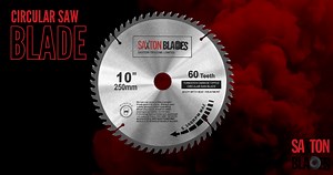 Saxton TCT Circular Wood Saw Blade 250mm x 30mm x 60T