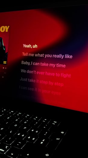 I feel it coming #lyrics #music #applemusic #song #fyp