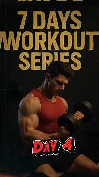 Day 4: Triceps Workout at Gym & Home | 7 Days Workout Series for Beginners