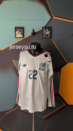 2026 Mexico away World Cup long sleeved jersey.#soccerjersey #footballjersey #worldcup #2026worldcup #mexico