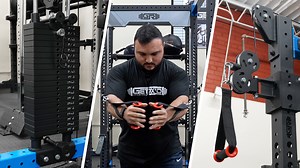 Does your power rack give you cable exercise options? Our 6-Post Builder Power Rack is compatible with the new Side-Stack Functional Trainer Set and our High-Low Pulley Attachments, which gives users the ability to quickly transition between barbell movements and cable exercises seamlessly. Bonus points for the space-saving footprint 😉 Learn more 👉 https://www.getrxd.com/6ppcft-4000.html | Get Rxd