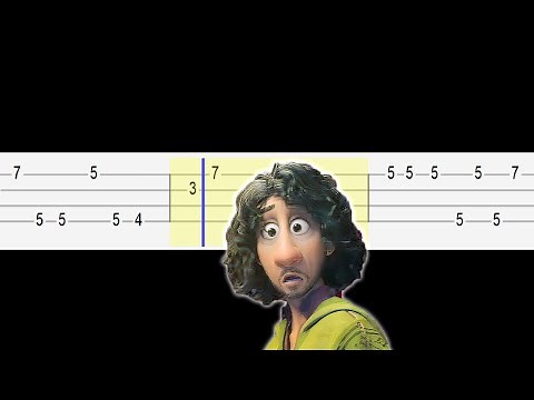 Encanto - We Don't Talk About Bruno (Easy Ukulele Tabs Tutorial)