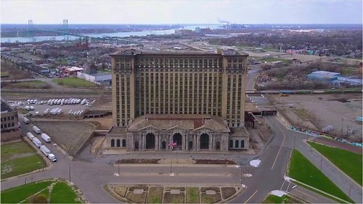 Ford reveals rendering of Detroit train station's future