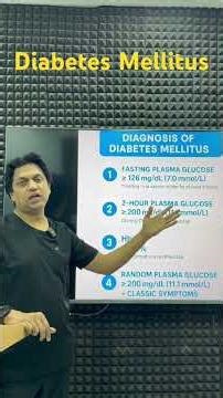 Diabetes Diagnosis Made Easy | AHA Criteria Explained |HbA1c, FBS OGTT| Medicine @DoctorsCorner