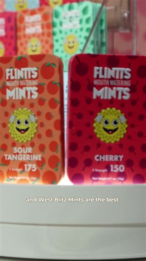 Flintts Mouth Watering Mints Wild Variety 4 Pack- Mint, Strawberry Magic, Lemon, Cinnamon Ginger - Natural Flavors, Sugar-Free & Vegan, Dry Mouth Mints