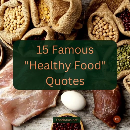 15 famous healthy food quotes