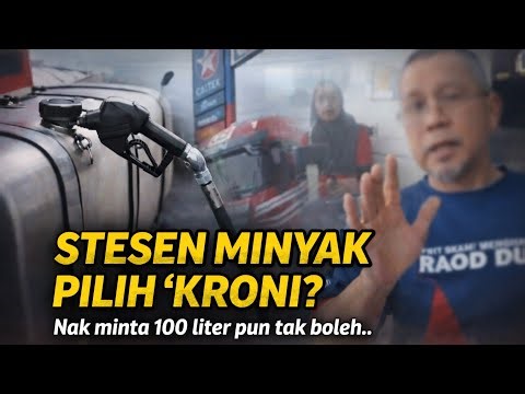ABANG LORI MENGAMUK TAK DAPAT ISI MINYAK SOUND STAF STESEN DAKWA "PILIH KRONI"