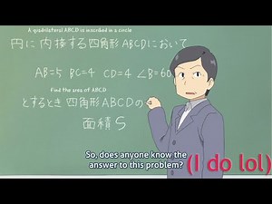 Math in Anime? Solving a problem from Nichijou.