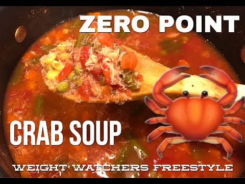 ZERO Point Crab Soup Recipe - Weight Watchers Freestyle!