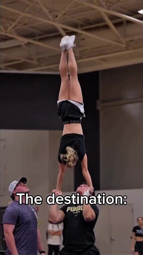 My biggest tip to cheerleaders wanting to reach their full potential is: fall in love with the process, not just the end result! Enjoying your training helps you to WANT to push to be the best you can be, and strength training is a fantastic resource to do just that. #cheerleading #cheer #strengthandconditioning #strength #strengthtraining