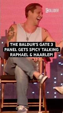 🔥 The BALDUR’S GATE 3 Panel Gets Spicy Talking Raphael & Haarlep! 😳#baldursgate3 #raphael #fanexpo