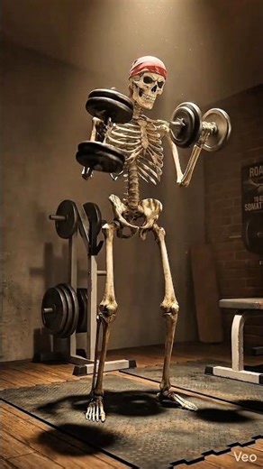 exercise everyday for 30 days 🥳 #cartoon #skeleton #assamtezpur