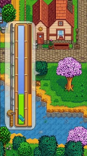 Catching Sunfish Fish in Stardew Valley #shorts #stardewvalley