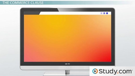 'Necessary & Proper' and Interstate Commerce Clauses