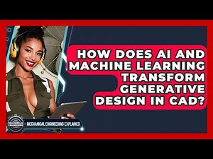 How Does AI And Machine Learning Transform Generative Design In CAD?