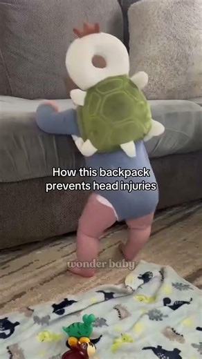 Baby Fall Protection | Why Parents Use Baby Safety Backpacks #babyproducts #parentingtips