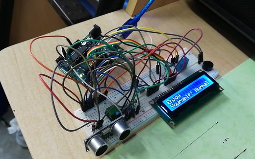 [浙大Arduino]基于超声波测距的多功能琴