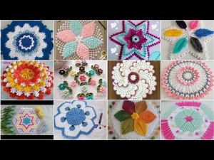 Top 40+ Rumal Design Ideas | Woollen Table Cloth | ThalPosh/Doily| Crochet Design