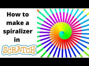Scratch Tutorial | How to make a spiralizer | Scratch Extension
