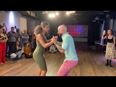 Ataca & La Alemana (Bachata Social Demo (Last Song)) at La Onda Social on September 24th 2022