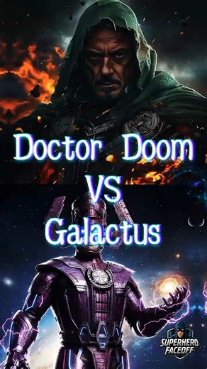 Doctor Doom vs Galactus | Ultimate Marvel Battle | Who Wins?#marvel #drdoom #galactus