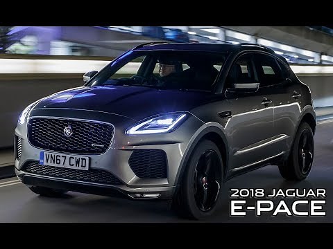 2018 Jaguar E-Pace R-Dynamic HSE Beauty Shots & Driving Scenes
