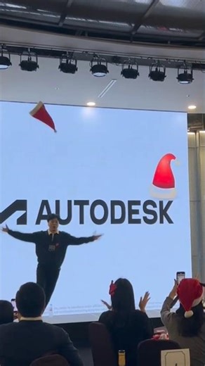 Dynamite2 - Autodesk Year End Party in 2024 #Autocad#Autodesker#사십춘기#shorts