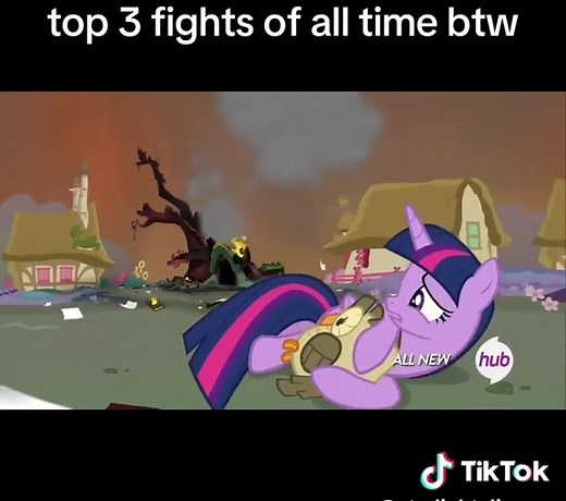 #TWILIGHTSPARKLE : this fight scene fed us for years omg #mlp #mylittlepony #fyp #viral