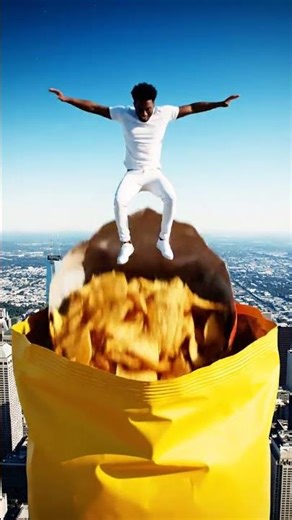 3️⃣ Most Satisfying Snack Explosion Ever 🍬🍟 (Hyper-Realistic ASMR)