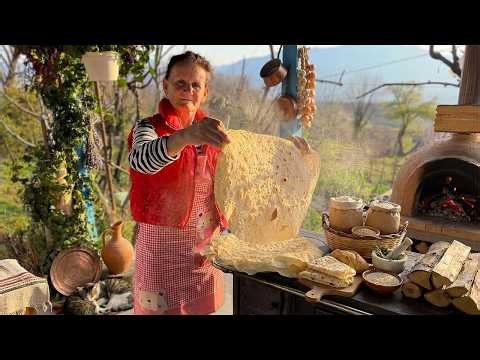 Traditional North Albanian Cooking | Homemade Butter Pie & Authentic Village Life!