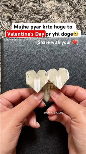 Valentine’s Day gift#valentinesday #diy #14february #valentinesdaygift #valentineday #youtubeshorts