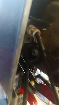 fixing broken chute control on troybilt snowblower- part 2