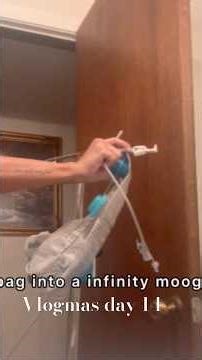 VLOGMAS DAY 14;HOW TO PUT A FEEDING BAG INTO A INFINITY MOOG FEEDING PUMP+MORE