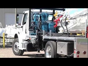 Blackmer Truck-Mounted Propane Gas Compressor Used in LPG Transloading