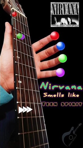 How to Play Smells Like Teen Spirit - Nirvana Easy Guitar tutorial #nirvana