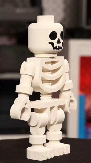 Mini Lego Skeleton on the Adventurer 5M Pro #3dprinting #flashforge #adventurer5mpro