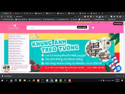 Chỉnh lại màu sắc header và toàn bộ website